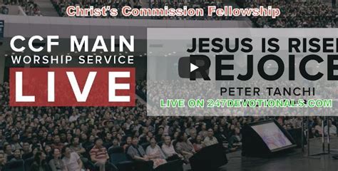ccf sunday service live today|christ commission fellowship live stream.